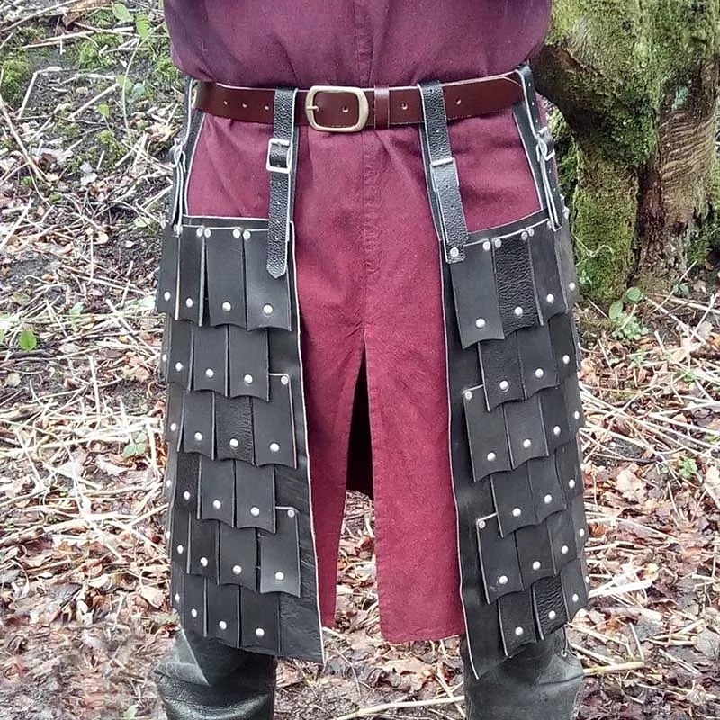 Retro Vintage Medieval Short / Mini Skirt Scottish Utility Kilts Kilts Men's Celtic Halloween Carnival Masquerade Performance Adults' Skirt All Seasons 2025 - $46.99 –P1