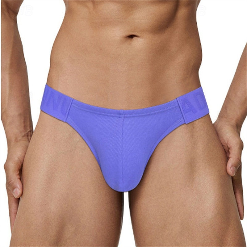 Herren 1 Stück Basic Slips Slip Patchwork Polyester Atmungsaktiv Weich Bequem Einfach Mittlere Hüfthöhe Schwarz Weiß 2025 - $10.49 –P6