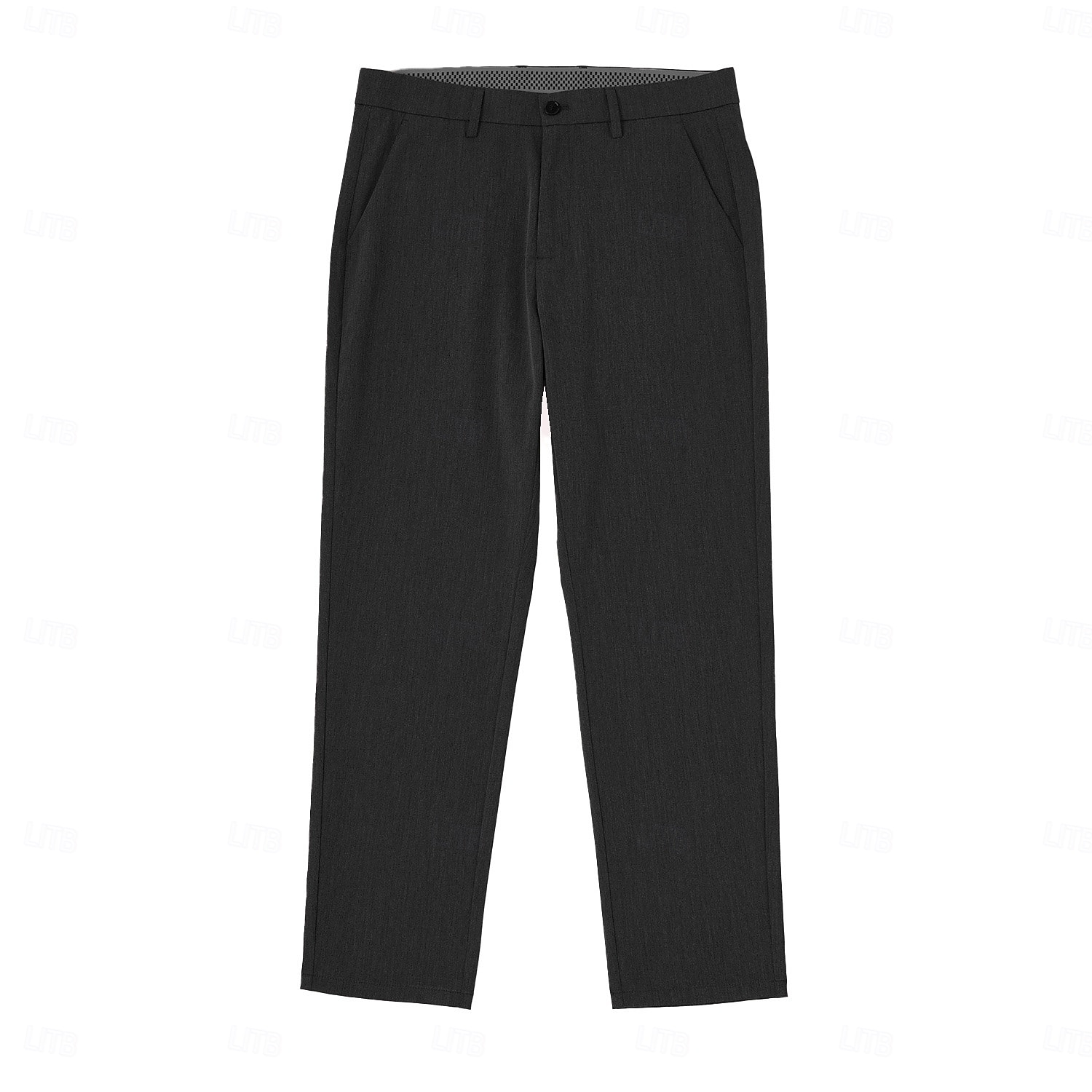 Men's Dress Pants Solid Color Wearable No-Iron Full Length Formal Wedding Party Elegant Fashion Black Grey Micro-elastic 2026 - $56.99 –P11