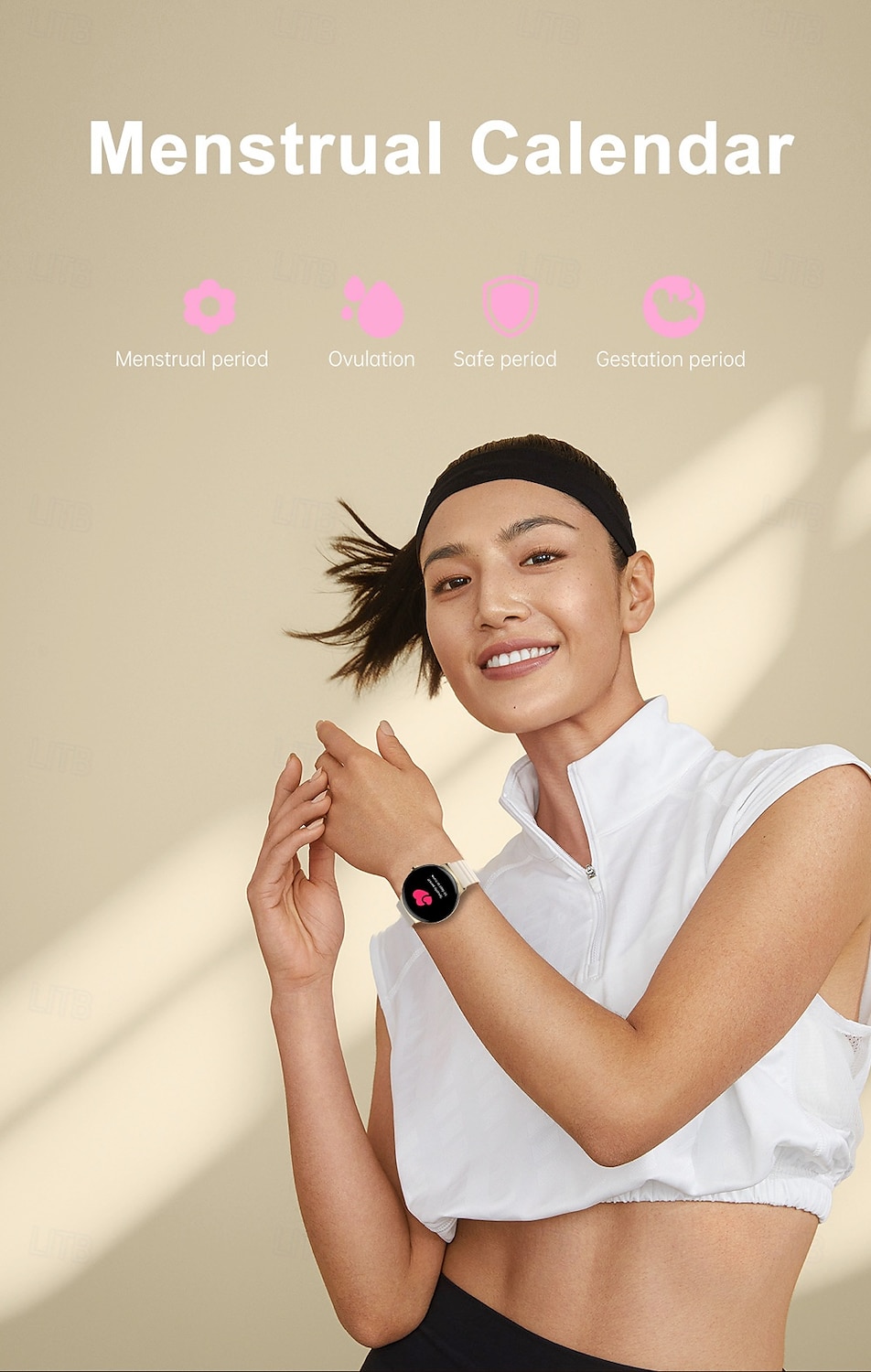 696 LA99 Smartwatch 1.43 Zoll Smartwatch Fitnessuhr Bluetooth EKG + PPG Schrittzähler Anruferinnerung Kompatibel mit Android iOS Damen Herren Freisprechanrufe Nachrichtenerinnerung IP 67 46mm 2025 - $61.99 –P19
