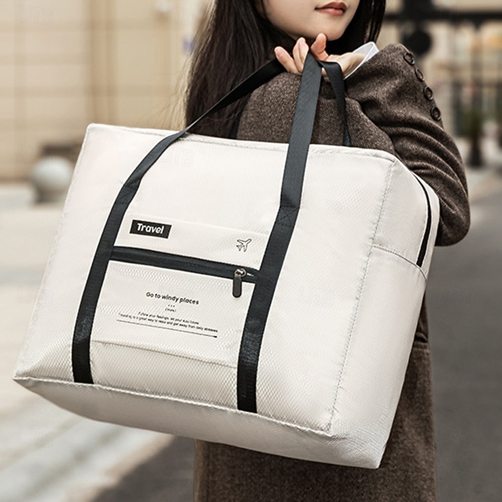 Borsa da viaggio Weekender Bag con scomparto per scarpe borsa da palestra con separazione umido-asciutto per donne e uomini grande borsa a spalla borsa per viaggio d'affari e stoccaggio in palestra del 2025 a $8.99 –P2