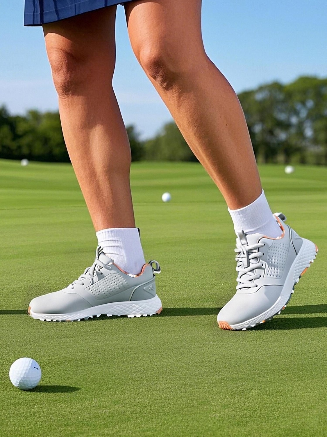 dámské elegantní golfové boty - voděodolné s technologií soft spike, ideální pro zvýšení stability švihu 2025 - $59.99 –P7