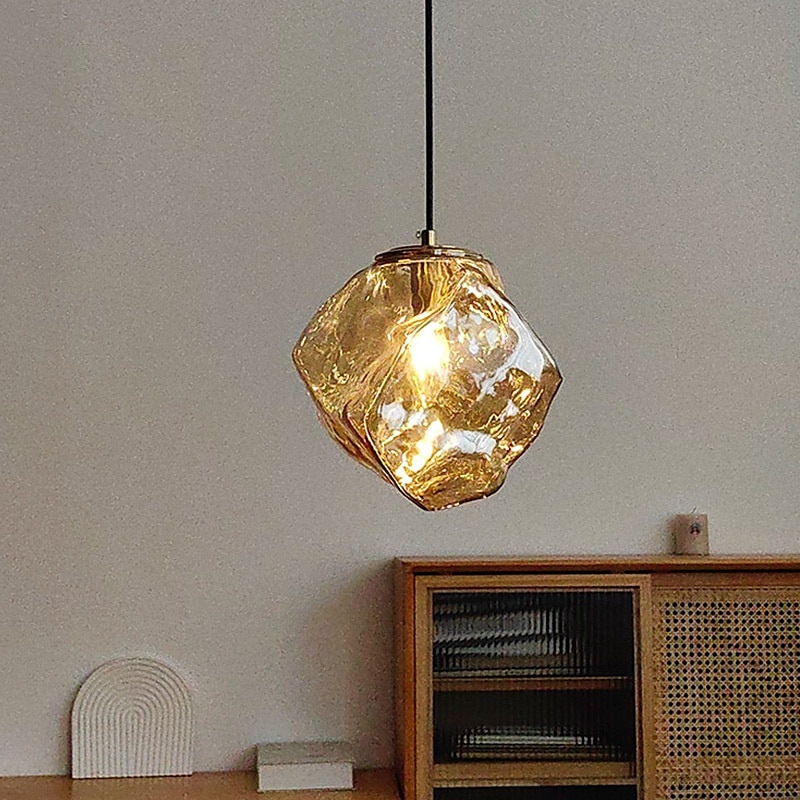 15 cm Forme Geometriche Lampada a sospensione Vetro Metallo Vetro Stile Moderno Geometrico Minimalista Galvanizzato Finiture Verniciate LED Moderno 110-240 V del 2025 a $67.99 –P3
