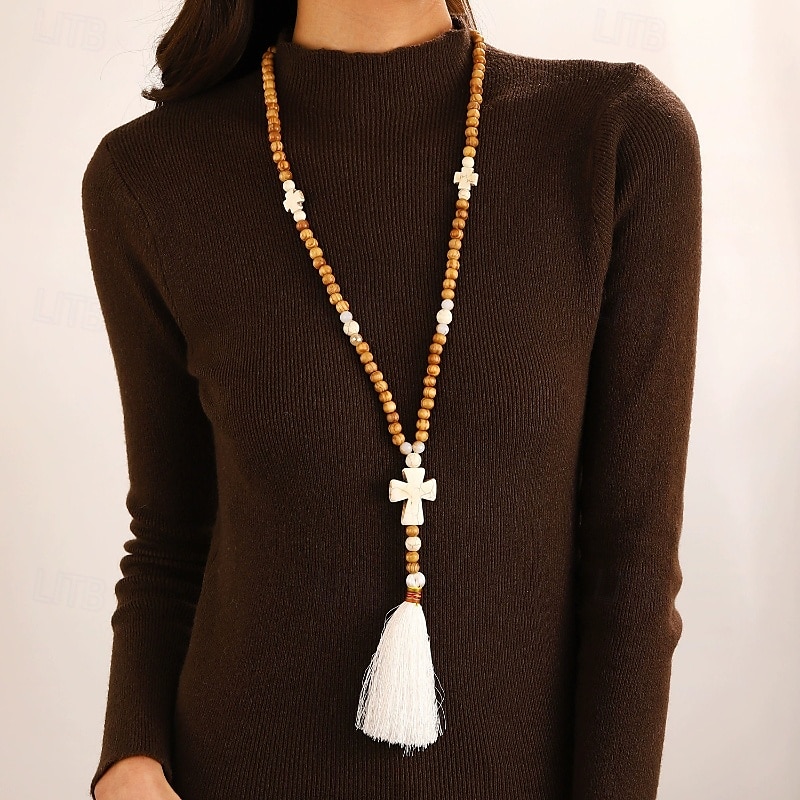 Women's necklace Fashion Street Color Block Necklaces 2025 - $13.99 –P5