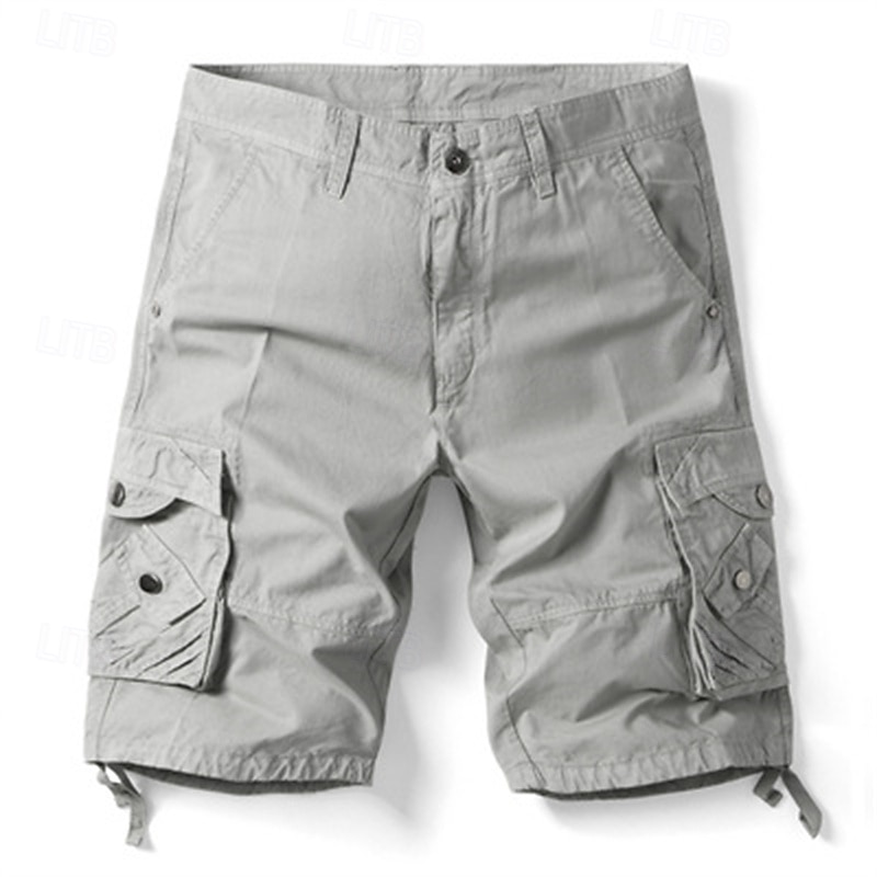 Per uomo Pantaloncini cargo Pantaloncini mimetici Shorts Pantaloncini Estivi Multi-tasche Tasca con Patta Semplice Mimetico Comodità Indossabile Lunghezza al ginocchio All'aperto Sport Quotidiano del 2025 a $27.99 –P1