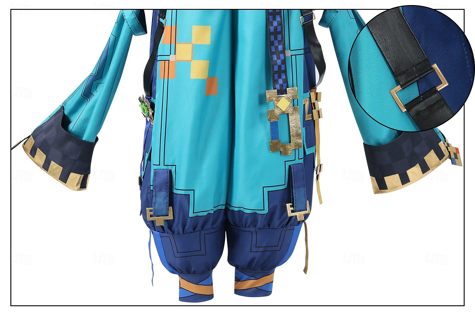 Genshin Impact Kinich Anime Cosplay kostým Boty Cosplay Paruky Cosplay obleky Cosplay Paruky Cosplay boty Karneval Plesová maškaráda Výkon Párty Vrchní deska Kalhoty Korzet Pro Pánské Dospělé 2025 - $69.64 –P13