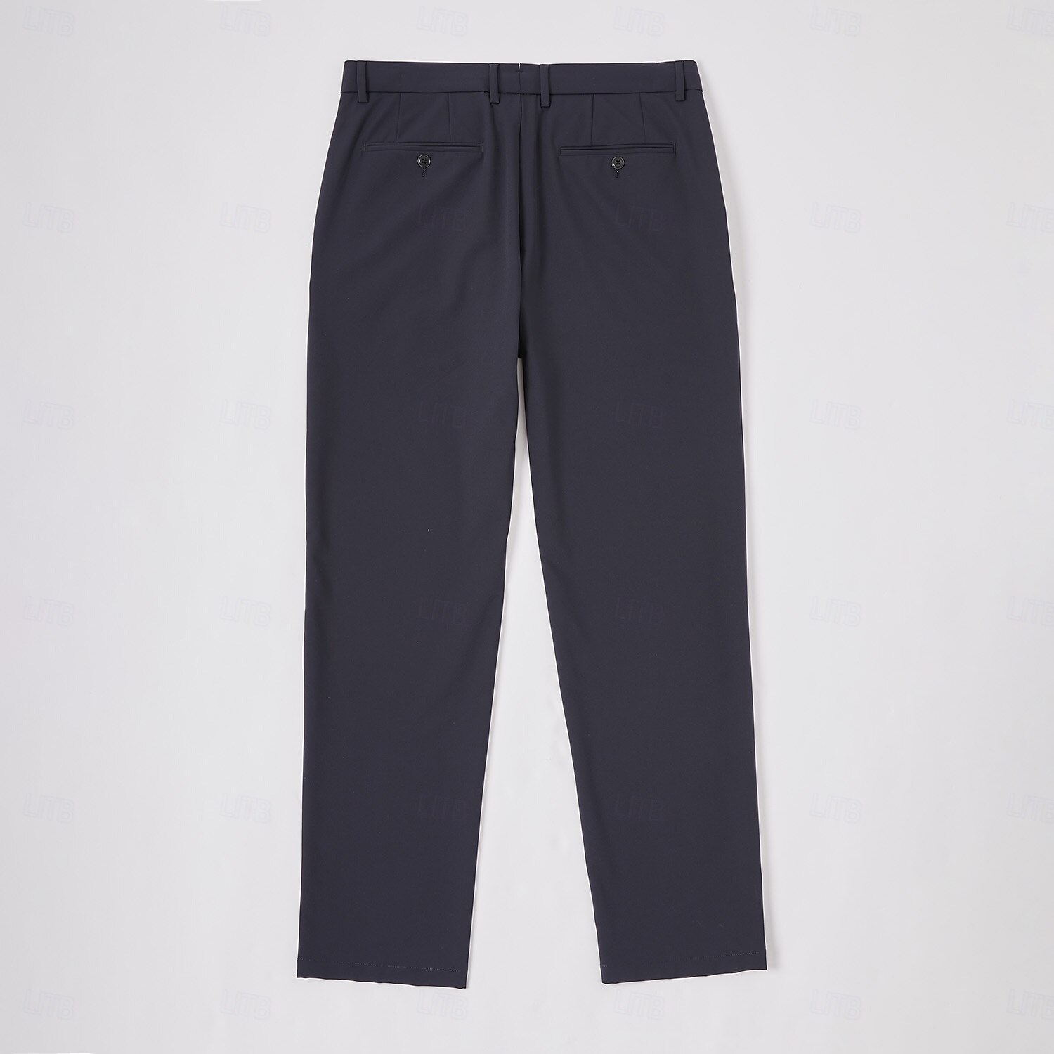 Men's Dress Pants Solid Color Wearable Full Length Formal Wedding Party Elegant Fashion Light Khaki Navy Blue Micro-elastic 2025 - $60.99 –P3