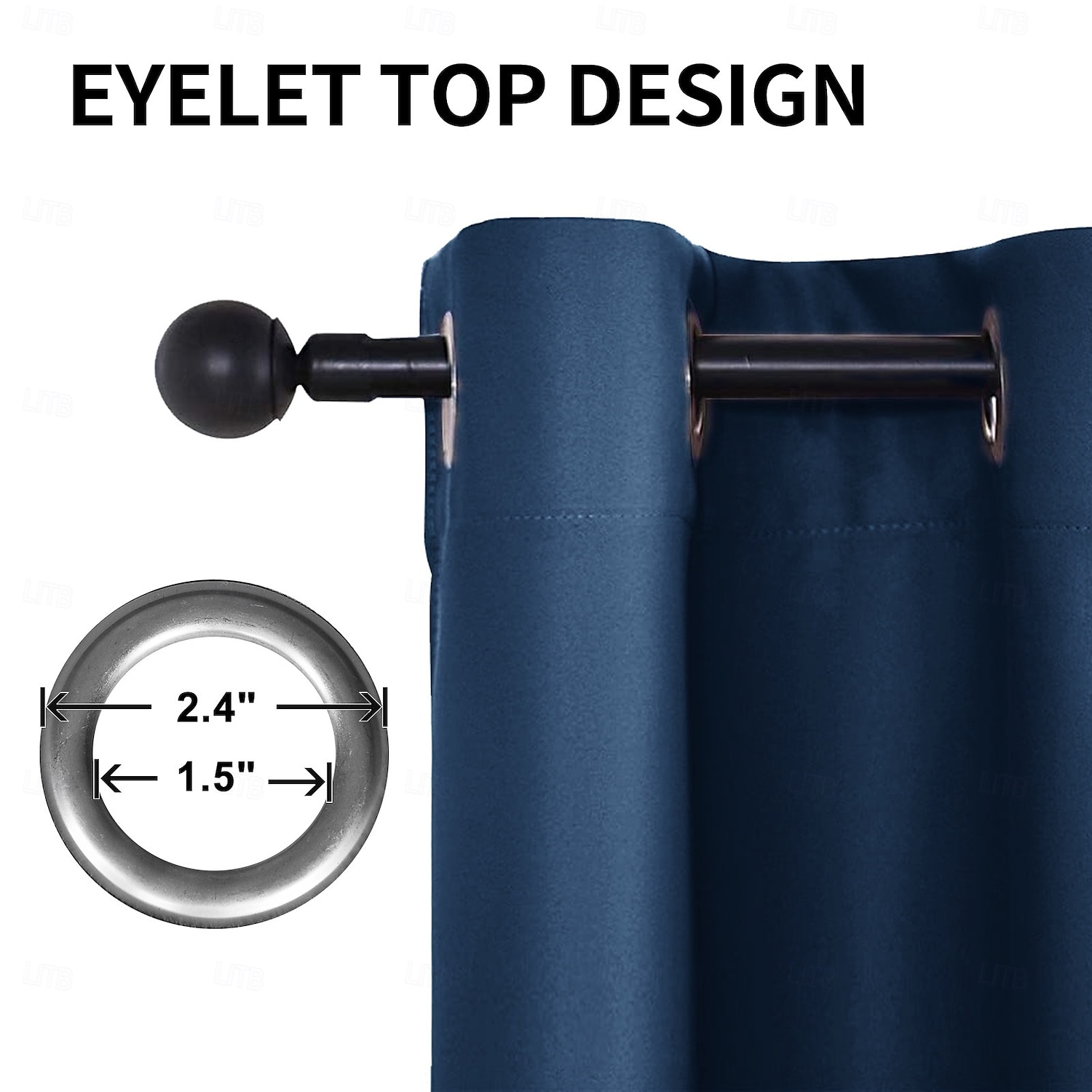 Waterproof Outdoor Curtains for Indoor Wedding Patio Thick Privacy Grommet Curtains for Wedding Bedroom, Living Room, Porch, Pergola, Cabana, 1 Panel 2025 - $34.99 –P4