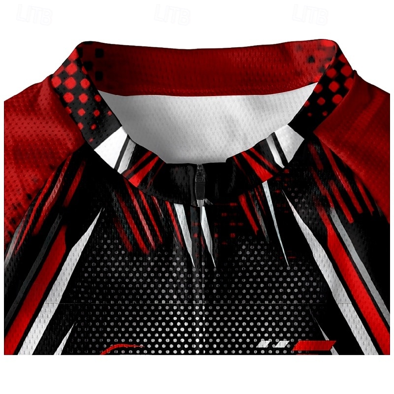 Herr Cykeltröja Kortärmad Cykel T-shirt Tröja med 3 bakfickor Bergscykling Andningsfunktion Snabb tork Anatomisk design Uppsugande Gul Röd Blå sporter Kläder 2025 - $20.99 -P8