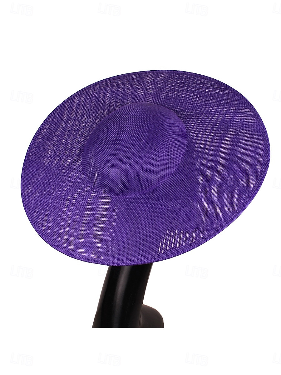 Καπέλο Ψεύτικου Λινών Bowler  Cloche Επίσημο Βικτοριανό Με Καθαρό Χρώμα Με Καπέλο 2025 - $14.99 –P3