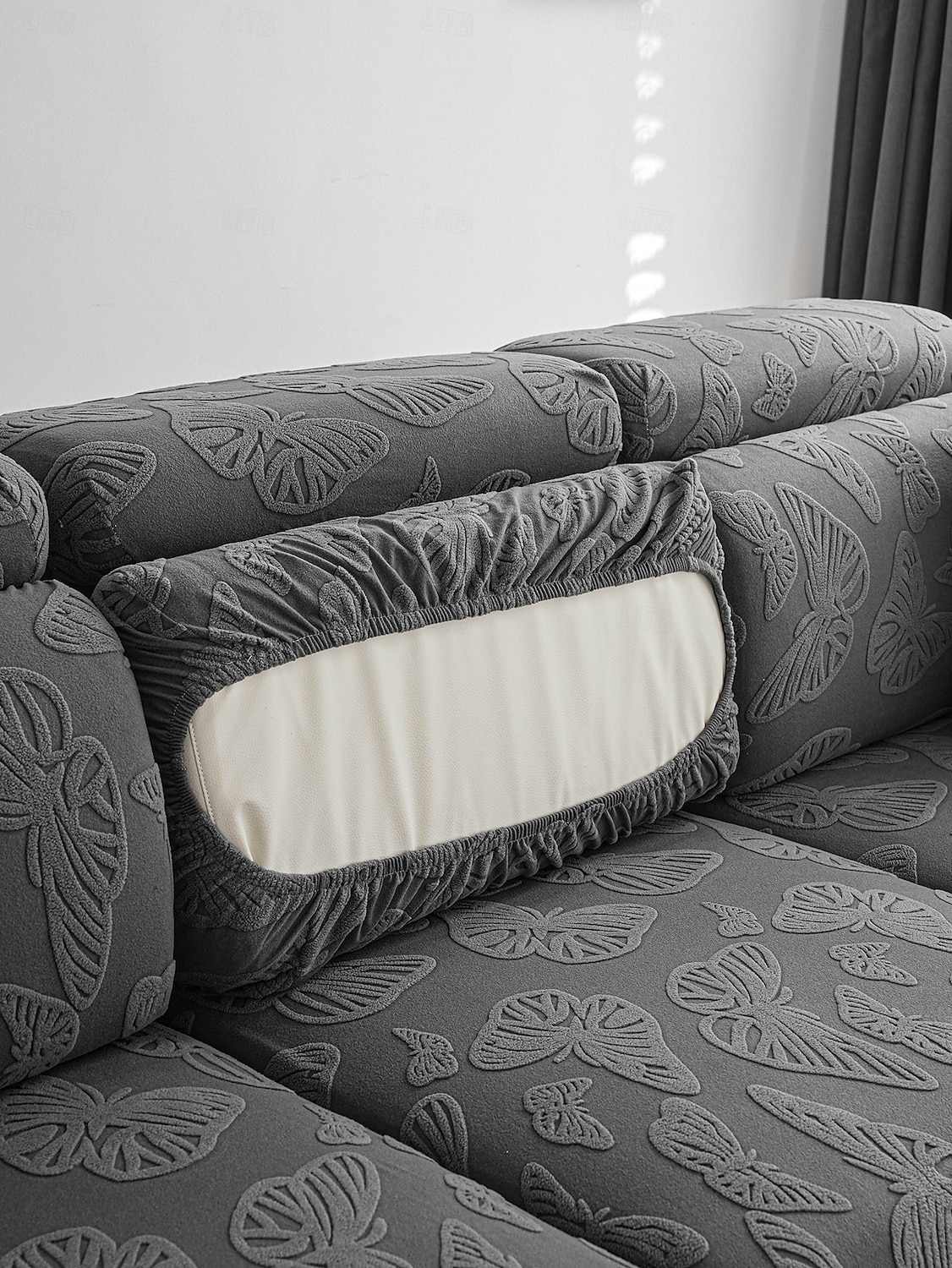housse de canapé housse de coussin de siège housses en polyester à imprimé géométrique de 2025 ? GBP £12 –P8