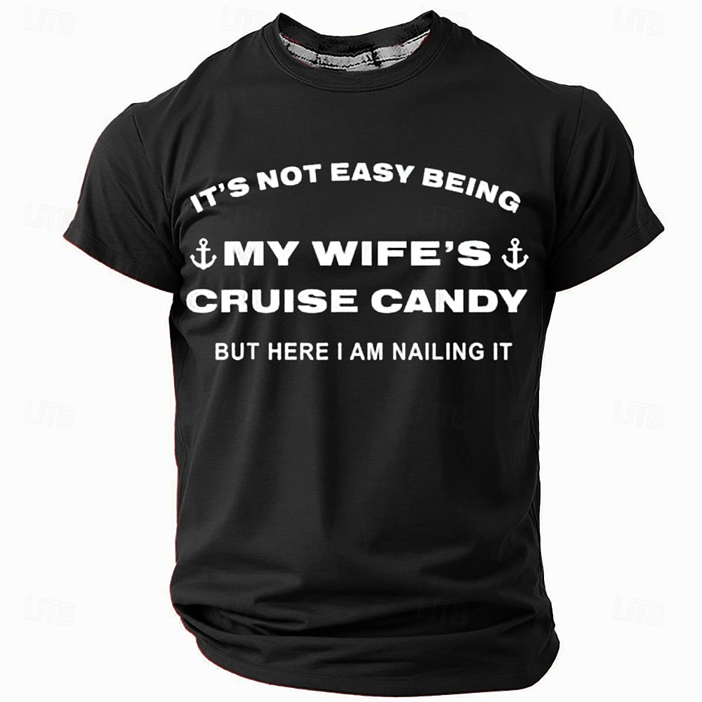 Homme Argot drôle T-shirt Manche Courte T-shirt Impression 3D Col ras du cou Chemise Mode Quotidien Rue Quotidien Noir Rouge Bleu Été Printemps Vêtement Tenue S M L XL XXL XXXL de 2025 ? $17.99 –P4