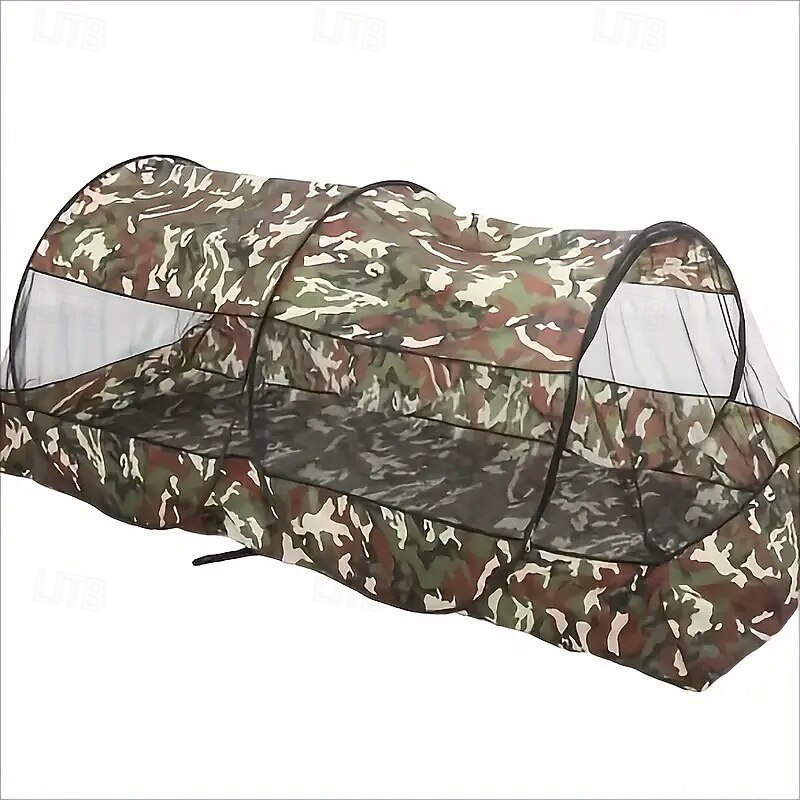 Portable Camouflage Mosquito Net Tent Easy Installation Sunshade and Insect Proof Waterproof Fabric Suitable for Outdoor Travel 2025 - $135.99 –P5