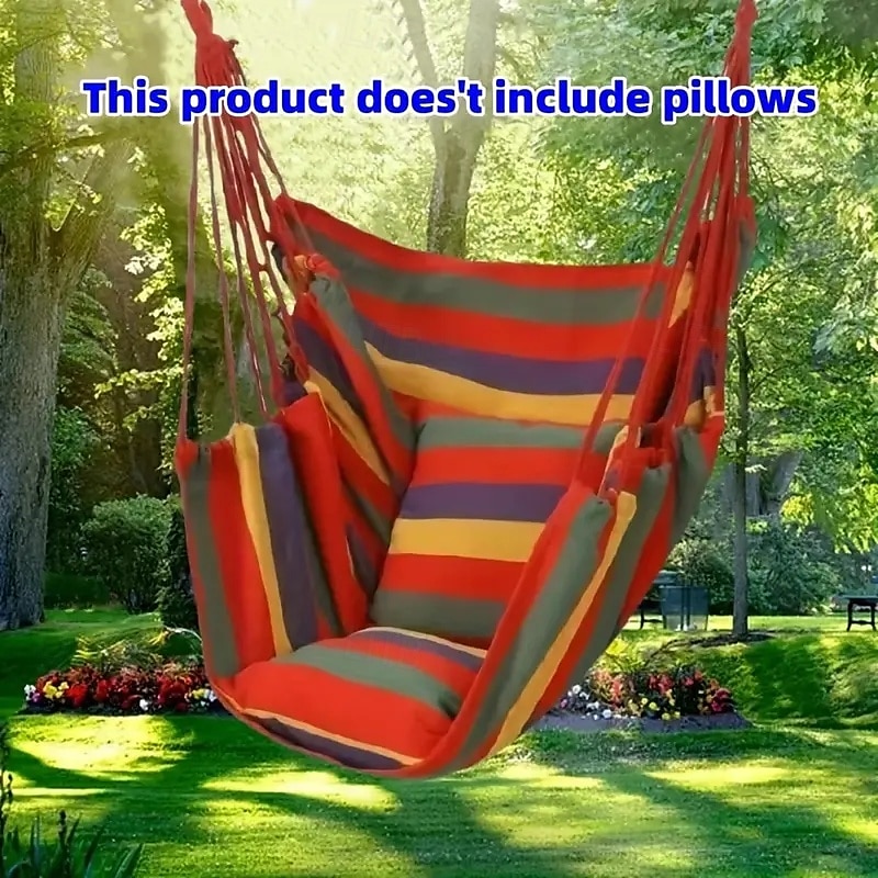 1 Piece Hammock Chair Swing Seat Sturdy Hammock Chair With Multiple Drawstrings Comfortable and Durable and Equipped With Two Ropes and Instructions for Easy Hanging Ideal for Outdoor Use 2025 - $54.99 –P8
