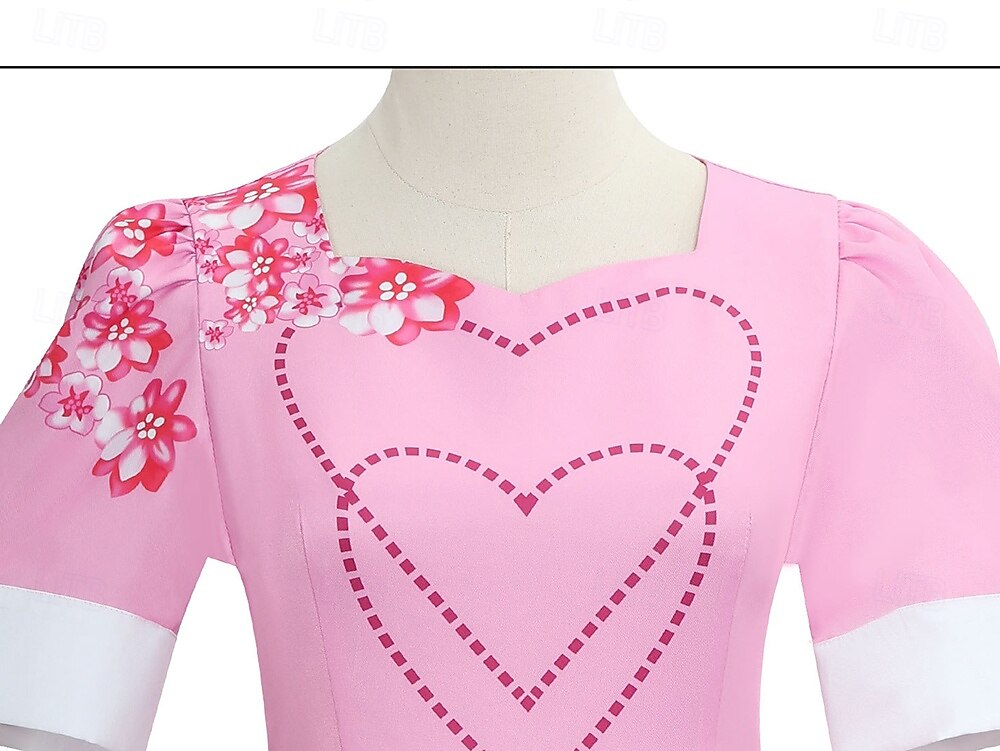 Descendants, la montée du rouge Les enfants Bridget Robe Costume Cosplay Cosplay de Film for Femmes Adulte Journée des enfants Nouvel An Mascarade Tenue Quotidienne de 2025 ? $48.99 -P7