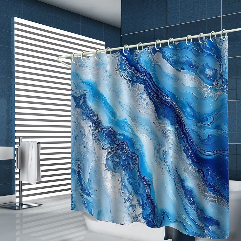 Shower Curtain with Hooks 180cm*180cm(70"*70") Polyester Washable Waterproof Pattern Bathroom Bathtub Decor Abstract Graffiti 2025 - $19.99 –P8