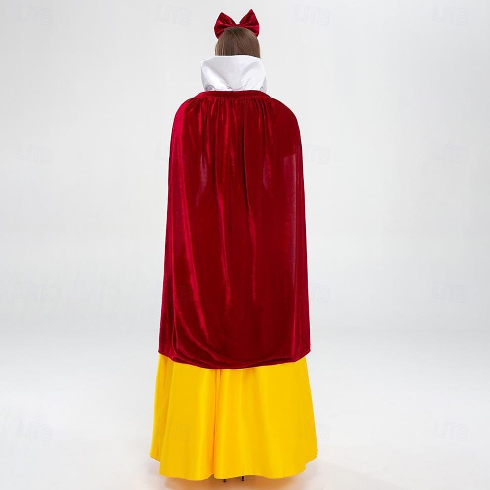 Schnee und die sieben Freunde Prinzessin Fee Kleid Cosplay Kostüm Umhang Verkleiden for Damen Erwachsene Halloween Karneval Party Leistung 2026 - $65.99 –P3
