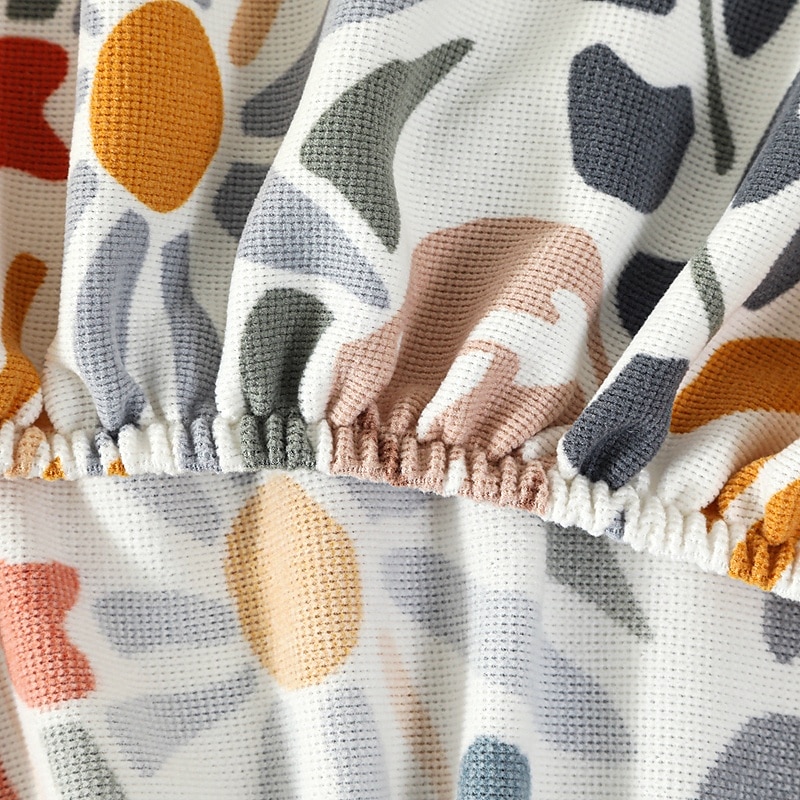 1 capa de cabeceira à prova de respingos de malha elástica jacquard capa de cabeceira para cama no quarto fácil de usar e limpar capa de cabeceira doméstica waffle de 2025 por $27.99 –P6