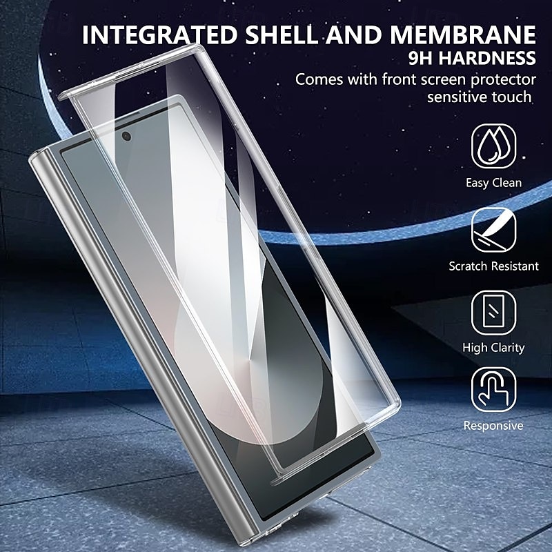 Phone Case For Samsung Galaxy Z Fold 3 Back Cover Magnetic Support Wireless Charging Shockproof Retro PC 2025 - $24.99 –P5