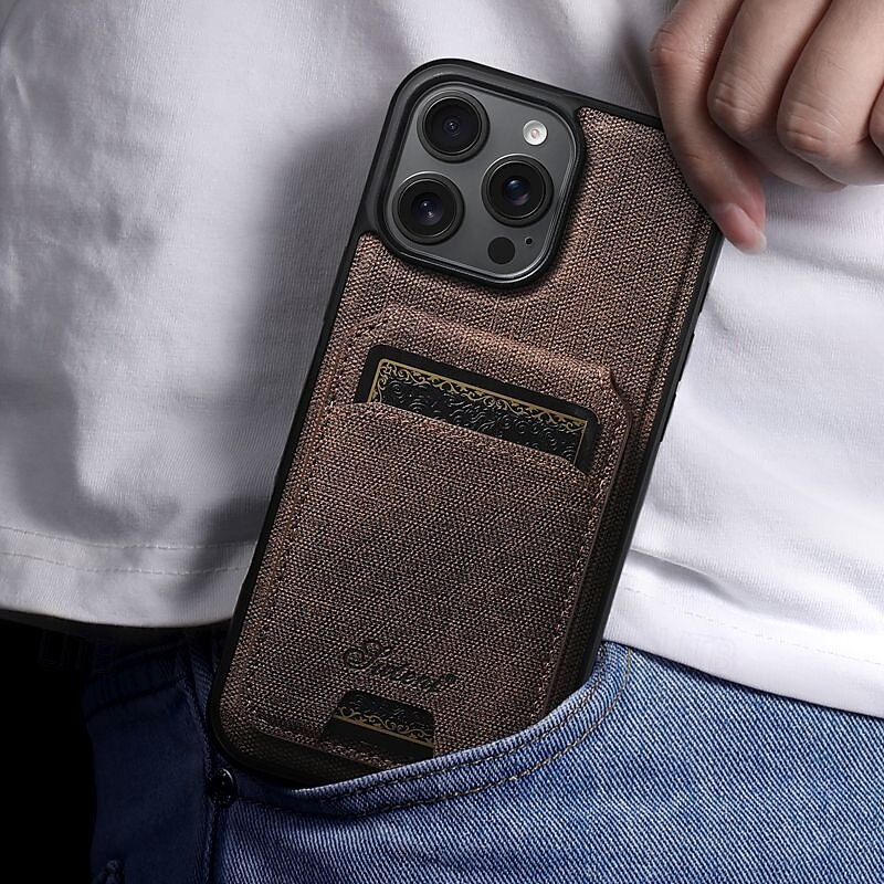teléfono Funda Para iPhone 16 Pro Max Plus iPhone 15 Pro Max Plus iPhone 14 13 12 Pro Max Plus Funda Trasera con Soporte Desmontable Magnética Retro TPU Cuero de PU 2025 - GBP £17 –P1
