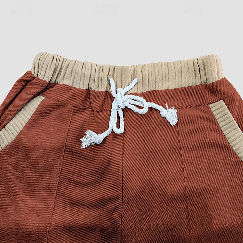 Herr Atletiska shorts Svett shorts Shorts Sommarshorts Ficka Snörning Elastisk midja Färgblock Komfort Andningsfunktion Kort Utomhus Sport Klassisk Ledigt Svart Blå 2025 - $20.99 –P8