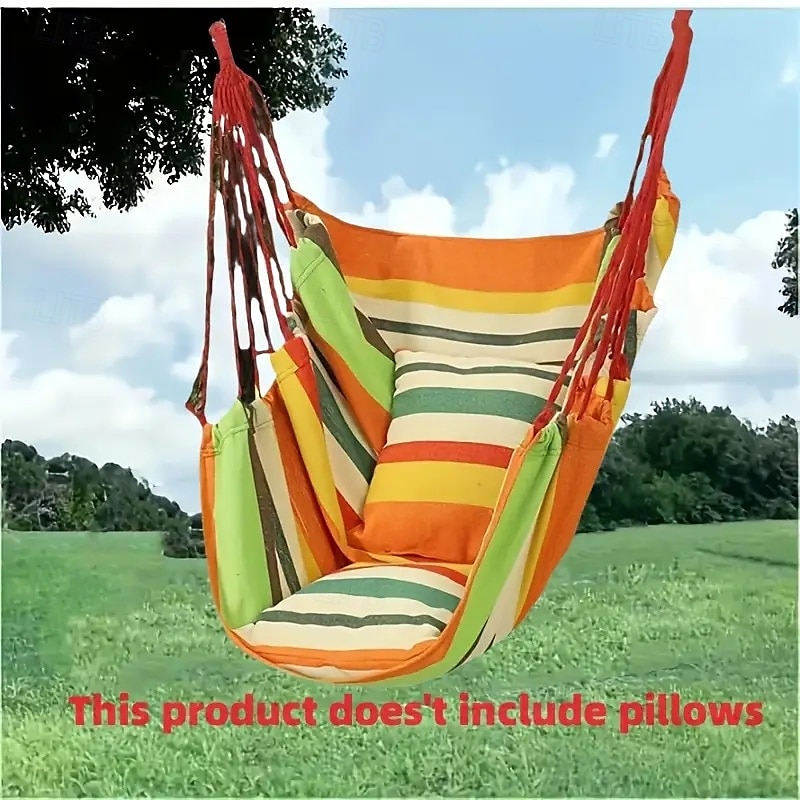 1 Piece Hammock Chair Swing Seat Sturdy Hammock Chair With Multiple Drawstrings Comfortable and Durable and Equipped With Two Ropes and Instructions for Easy Hanging Ideal for Outdoor Use 2025 - $54.99 –P10