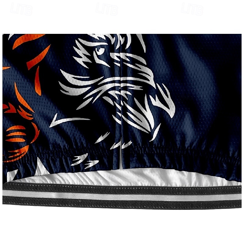 Homens Camisa para Ciclismo Tigre Manga Curta Moto Camiseta Camisa / Roupas Para Esporte com 3 bolsos traseiros Ciclismo de Montanha Secagem Rápida Design Anatômico Capilaridade Respirável Esportes de 2026 por $28.99 –P4