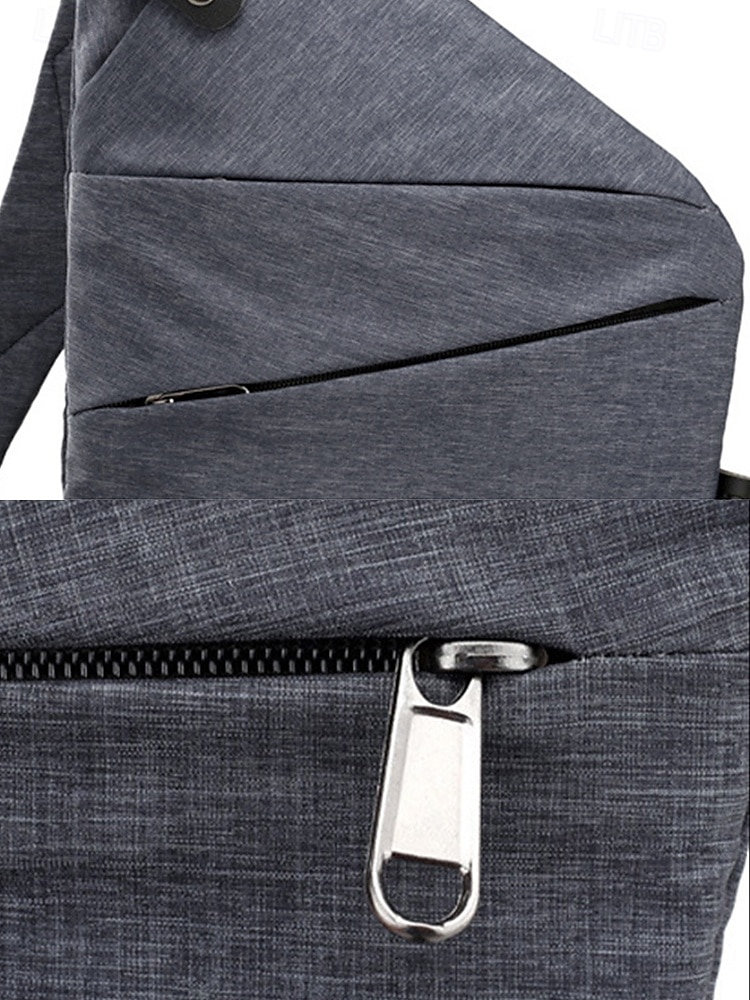 pánská nepromokavá taška přes rameno náprsní taška - módní crossbody náprsní taška, lehká taška přes rameno, vhodná na cestování, do práce i na každodenní využití ve volném čase 2025 - $18.99 –P8