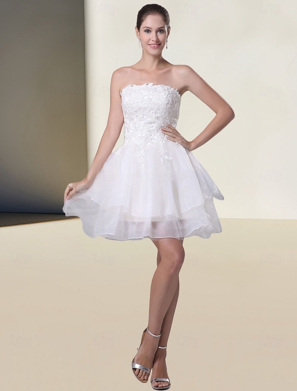 green emerald velvet dress The White swan mini dress main image 0