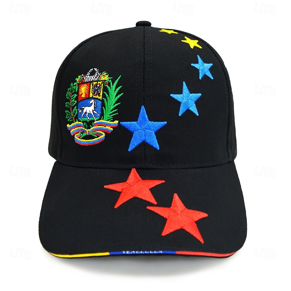 Herre Baseballcaps Solhatt Trucker Hat Svart Hvit Bomull Broderi Mote Fritid Daglig Helg Ensfarget / vanlig farge Justerbare Solkrem Pustende 2025 - $10.49 –P1