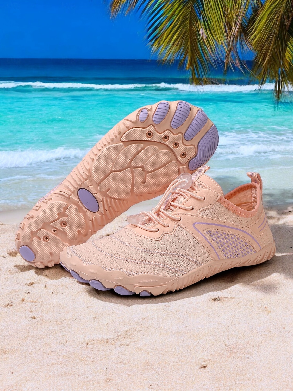 Women's Barefoot Water Shoes – Quick-Dry, Breathable Mesh Wide Fit Sneakers with Non-Slip Sole for Beach, Swimming, Surfing & Outdoor Water Sports 2026 - $29.99 –P1