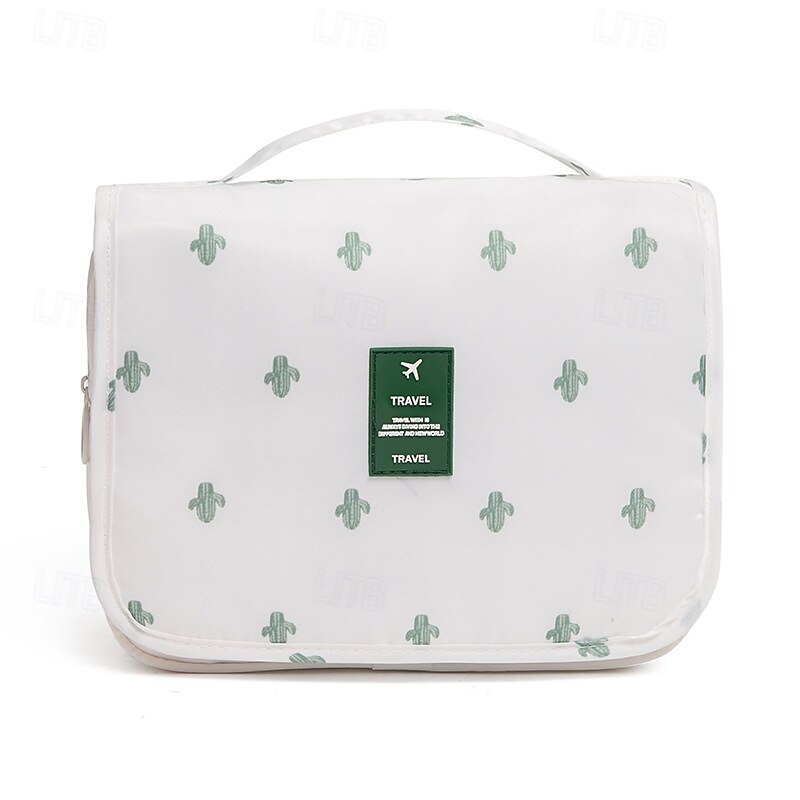 Portable Travel Toiletry Bag, Large Capacity Hanging Makeup Organizer, Handheld Storage Pouch for Travel 2025 - $9.99 –P7
