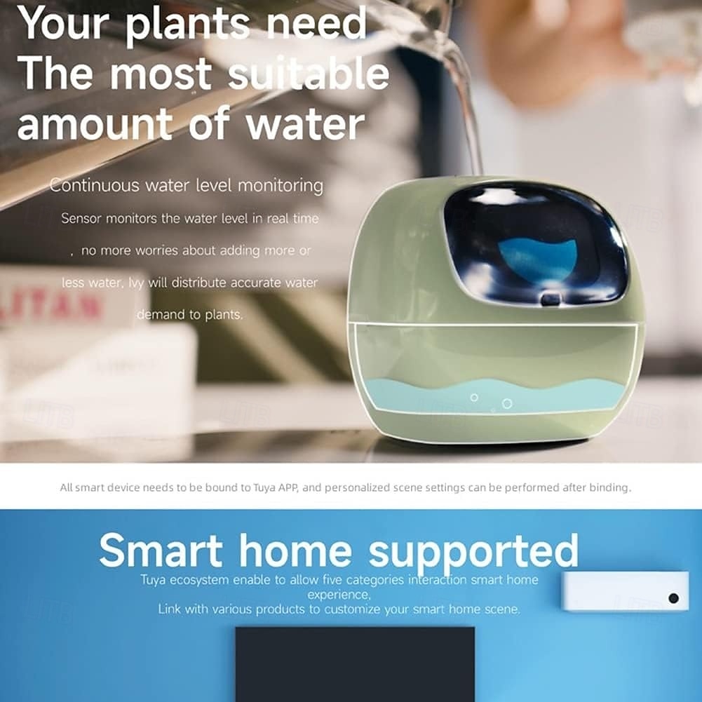 1 PCS Smart Flowerpots, Smart Pet Planter, Ai Planter, Intelligent Flowerpots, Multiple Expressions, 7 Smart Sensors, and Ai Chips Make Raising Plants Easy and Fun for Living Room, Plant-Free 2025 - $184.99 –P10