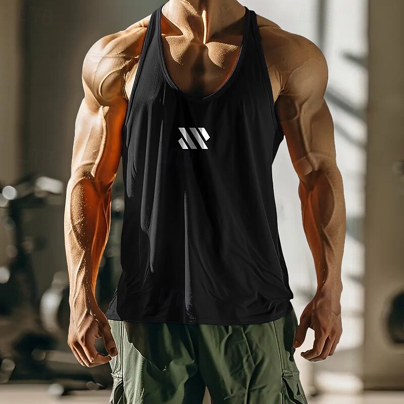 Top Maschile Primavera Ed Estate Casual Sport Senza Maniche Top Cotone Lino Gilet Pittura Fitness Canotta Muscolare Smoking Magliette Per Uomo, Grigio, M - Foto 5