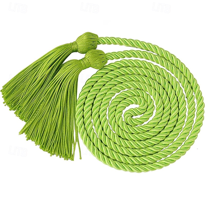 Lot de 10 cordons d'honneur de remise de diplôme de 67 pouces, cordons d'honneur à pompon de remise de diplôme, cordons d'honneur en vrac pour étudiants diplômés de 2025 ? $20.99 –P34