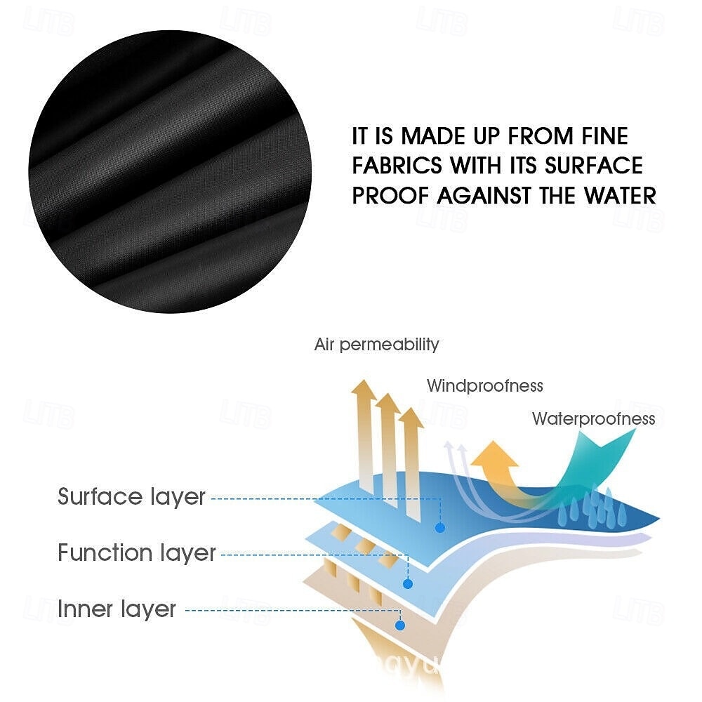 Patio Hanging Chair Cover - Egg Swing Cocoon Chair Cover with Zipper, Outdoor Waterproof Windproof Durable Heavy Duty Garden Furniture Protector 2025 - $54.99 –P4