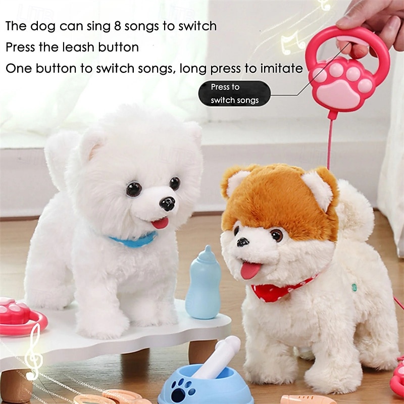 Puppy Toys for Kids Toy Dogs That Walk and Bark Walking Dog Toy for Kids with Leash Interactive Stuffed Puppy with Remote Control for Girls and Boys Aged 3-7 Year Old 2025 - $64.99 –P5