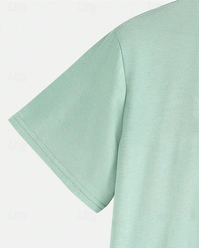 Herren T-Shirt Kurzarmshirt Kurzarm Rundhalsausschnitt Frühling & Herbst Buchstabendruck Mode Designer Druck Urlaub Straße Ausgehen Dunkelgrau Weiß Schwarz Top T-Shirt für Herren 2025 - $15.99 –P3