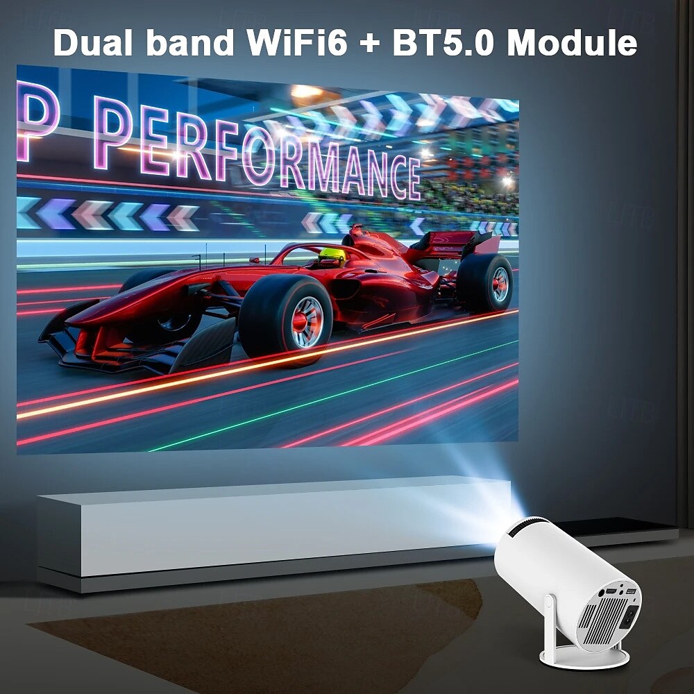 LCD Projector Auto focus Keystone Correction 720P (1280x720) 280 lm Android Compatible with HDMI USB 2025 - $147.99 –P4