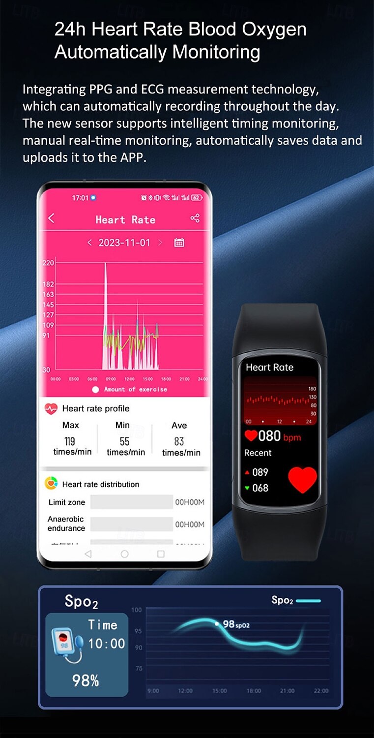 2025年 696 H8スマートウォッチフィットネストラッカー 睡眠モニターBluetooth通話リマインダーAndroid iOS 1.47 コレクション – $72.99 –P4