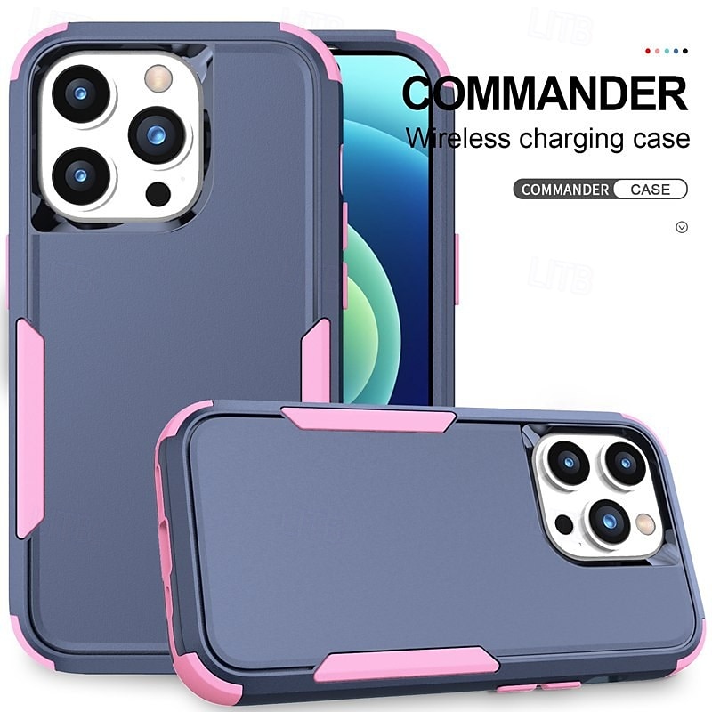 2025年 電話 ケース 用途 iPhone 16 15 14 Pro Max Plus iPhone 13 12 11 Pro Max Mini バックカバー 磁石バックル ワイヤレス充電をサポート 耐衝撃 レトロ風 TPU PC  コレクション – $19.99 –P8