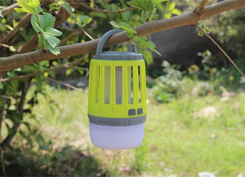 Multifunctional Mosquito Killer Lamp – USB Rechargeable LED Electric Shock Insect Trap and Camping Light for Home or Tents 2025 - $25.99 –P10