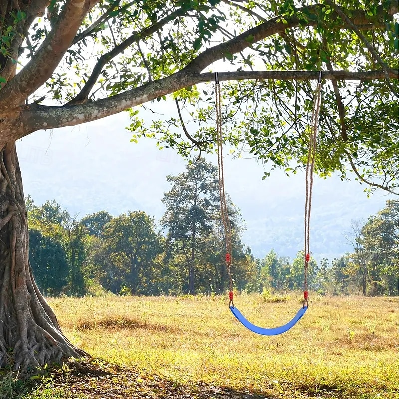 Adjustable Soft Swing Rope for Garden Outdoor Recreation and Fitness with EVA Soft Board Swing Chair 2025 - $51.99 –P4