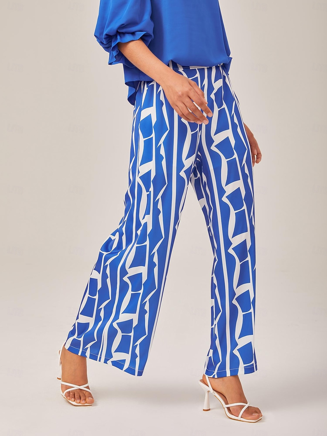Mulheres Comprimento total Férias Vermelho Azul XS S M de 2025 por $72.99 –P6