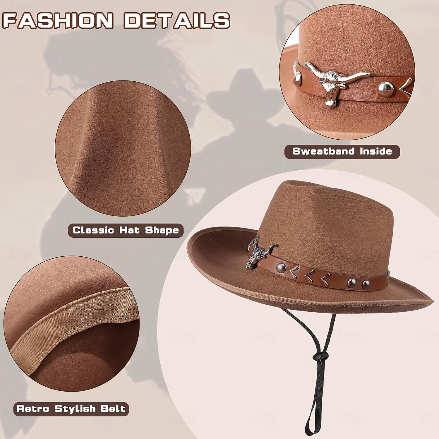 Western Outfits for Women Cowgirl Tassel Sleeveless Vest Cowboy Hat and Paisley Bandana 2025 - $30.99 –P5