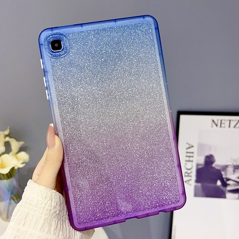 לוּחַ כיסויים מכסים ל עבור Samsung Galaxy Tab A9 8.7" S9 11 inch S9 Plus 12.4" S8 S7 11'' S6 Lite A8 10.5'' A7 Lite 8.7'' A7 A9 Plus 11" מגן גוף מלא עמיד בזעזועים צבע הדרגתי זוהר ונוצץ TPU 2025 - $20.99 –P2