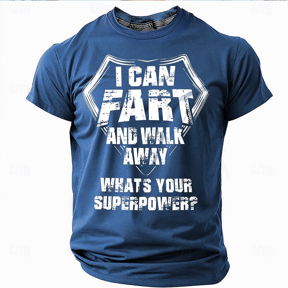 Bărbați Argou amuzant Tricou Manșon scurt Tricou Tipărire 3D Stil Nautic Cămașă Modă Zilnic Stradă Zilnic Albastru piscină Trifoi Gri Vară Primăvară Îmbrăcăminte S M L XL XXL XXXL 2025 - $17.99 –P1