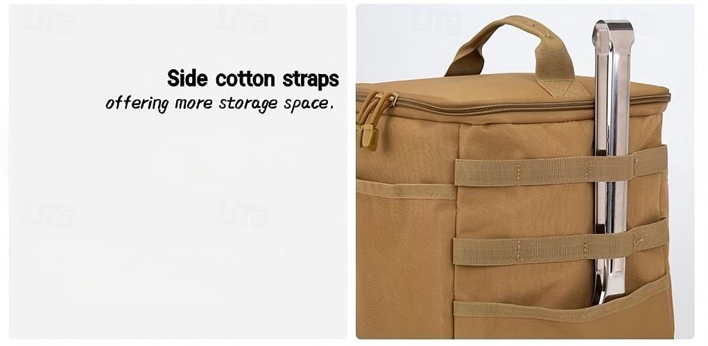 sac de rangement pour ustensiles de cuisine de camping en plein air, couleur unie, taille moyenne, sac à main pour pique-nique en plein air de 2025 ? $22.99 –P7