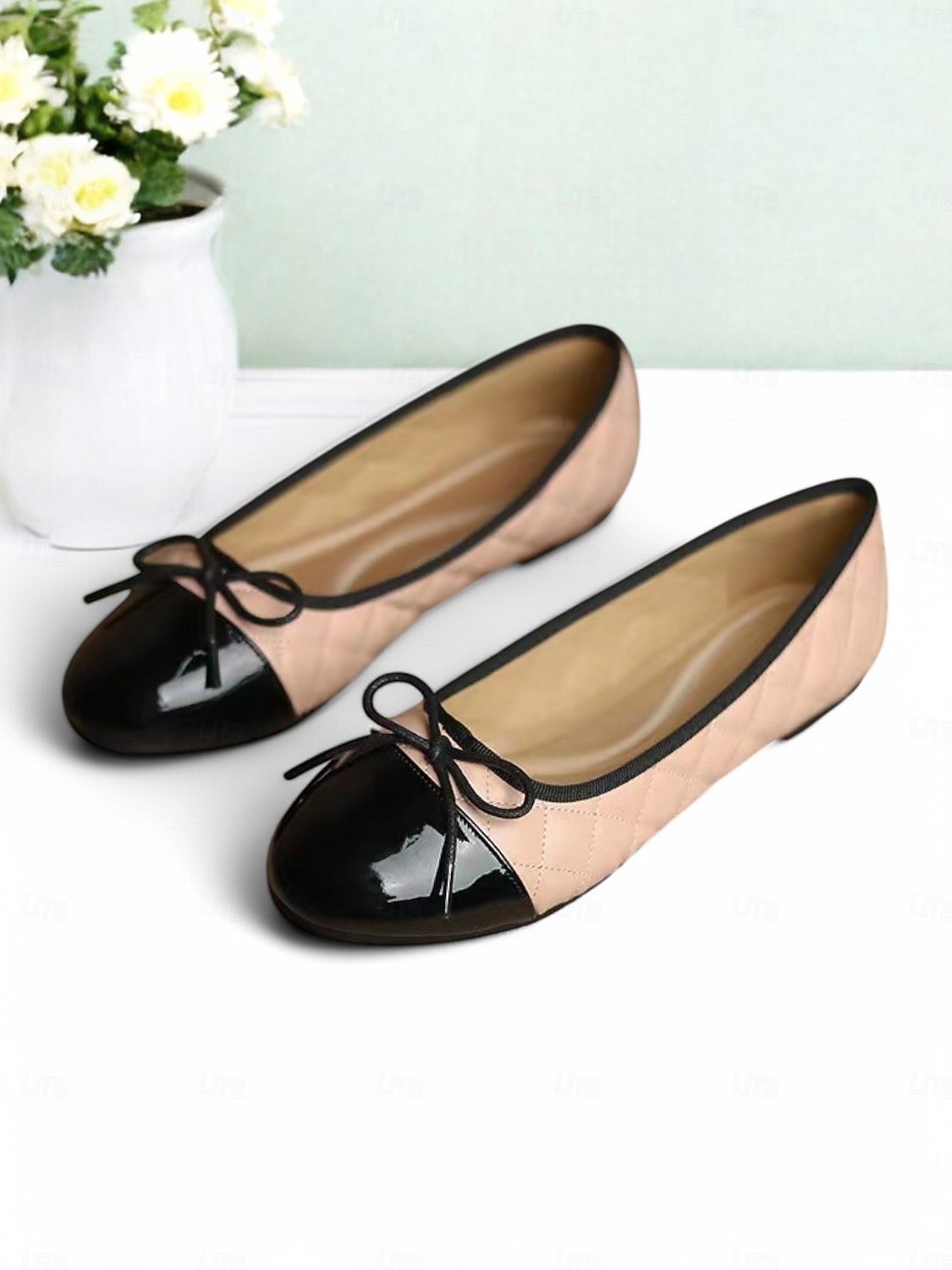 klassiset jousibalettitassut naisille - mukavat pyöreäkärkiset slip-on kengät toimistoon ja arkeen 2026 - $29.99 –P5