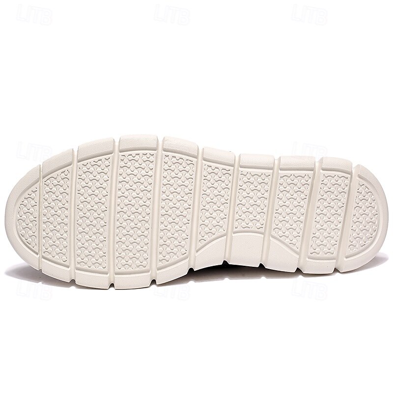 tênis masculino moderno slip-on, malha cinza com sola acolchoada, conforto leve para uso diário de 2025 por $26.99 –P7